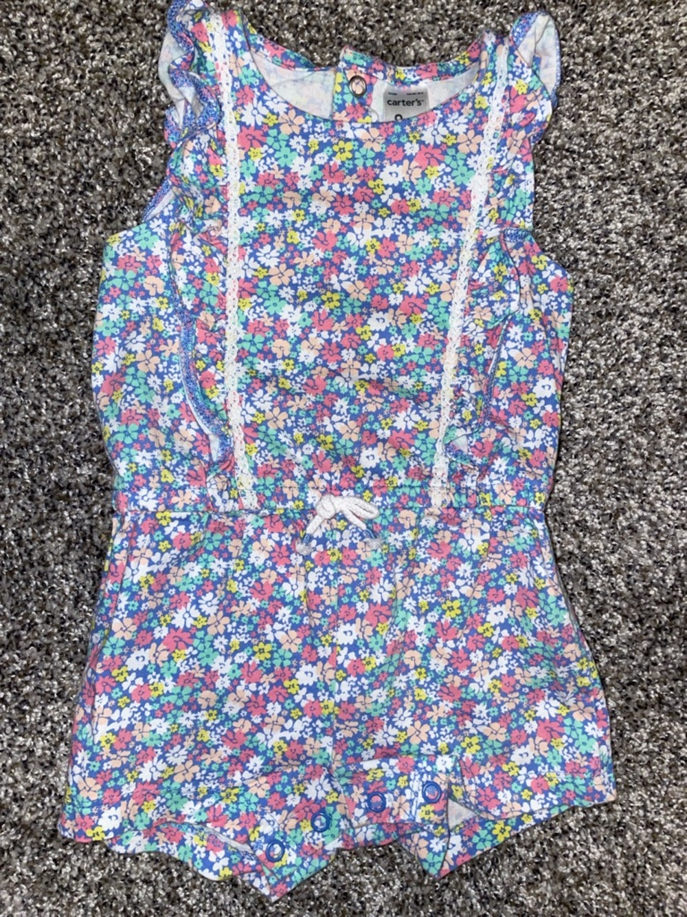 Carter's Baby Girl Rompers Bundle - Picture 2 of 8
